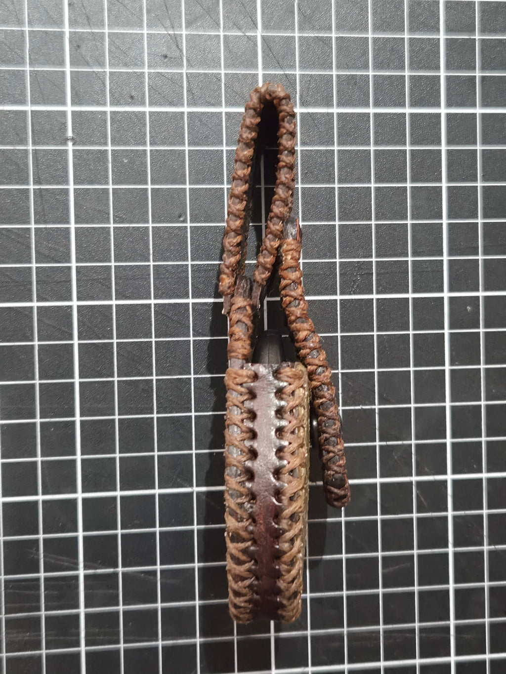 SNAKE SKIN FOB HOLDER
